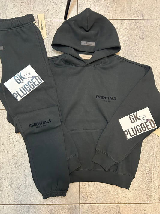 Essentials SS22 Stretch Limo/Black Tracksuit