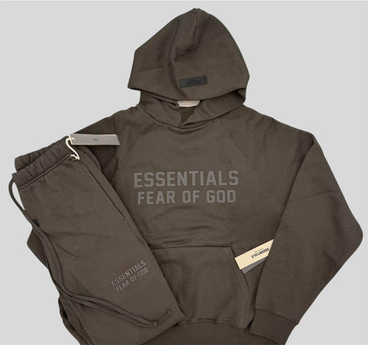 Fear Of God Essentials SS23 Tracksuit - Off Black