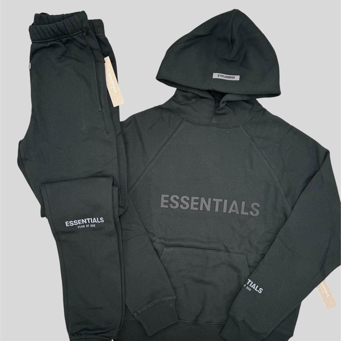 Fear Of God Essentials SS20 Tracksuit - Black