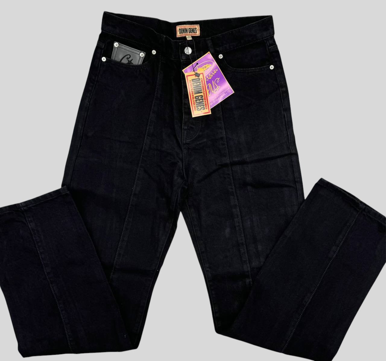 Corteiz Blackout C Star Jeans - Black