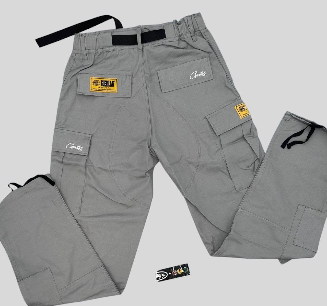 Corteiz Cargo Bottoms - Grey