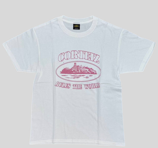 Corteiz Alcatraz Tee - Pink